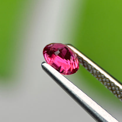 0.66 ct Natural Brownish Red Spinel Vietnam. Oval Shape. No Treatment.