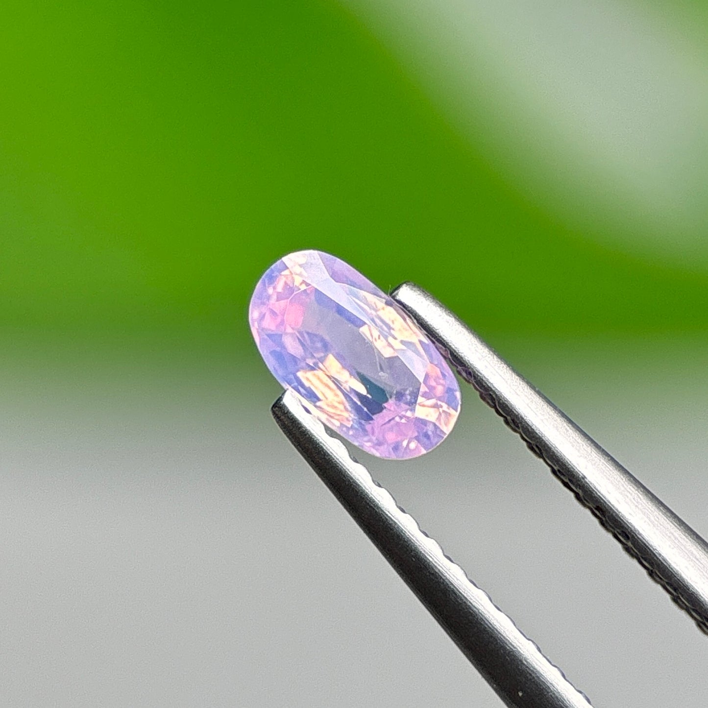 0.45 ct Natural Pink Silky Sapphire Vietnam. Oval Shape