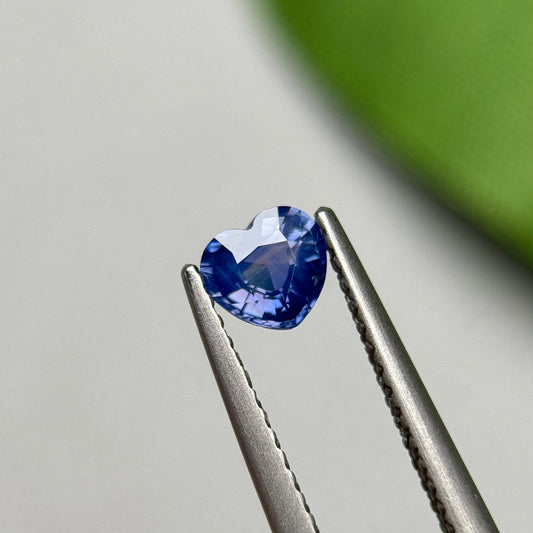 0.45ct Natural Blue Milky Sapphire Viet Nam.