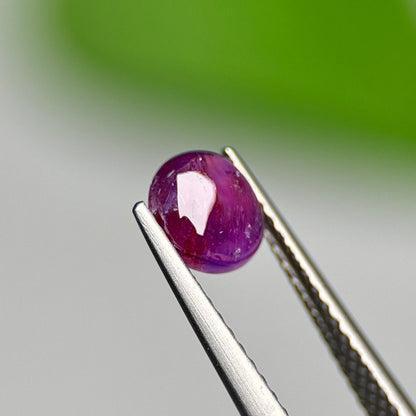 1.05ct Natural Purple Cacbochon Sapphire Viet Nam. No treatment.
