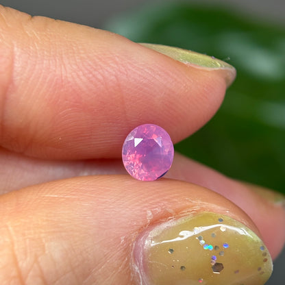 0.82ct Natural Pink Milky Sapphire Vietnam