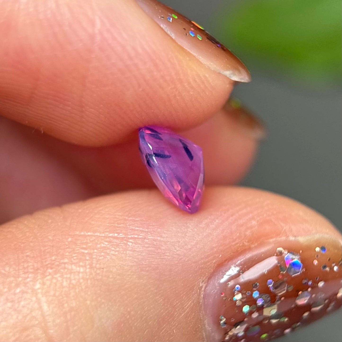 1.32ct Natural Pink Milky Sapphire Vietnam.