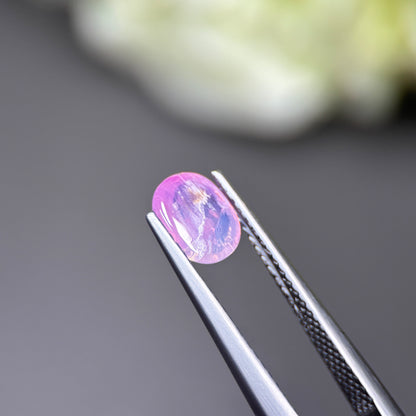 1.50ct Natural Pink Cacbochon Sapphire Viet Nam. No treatment.
