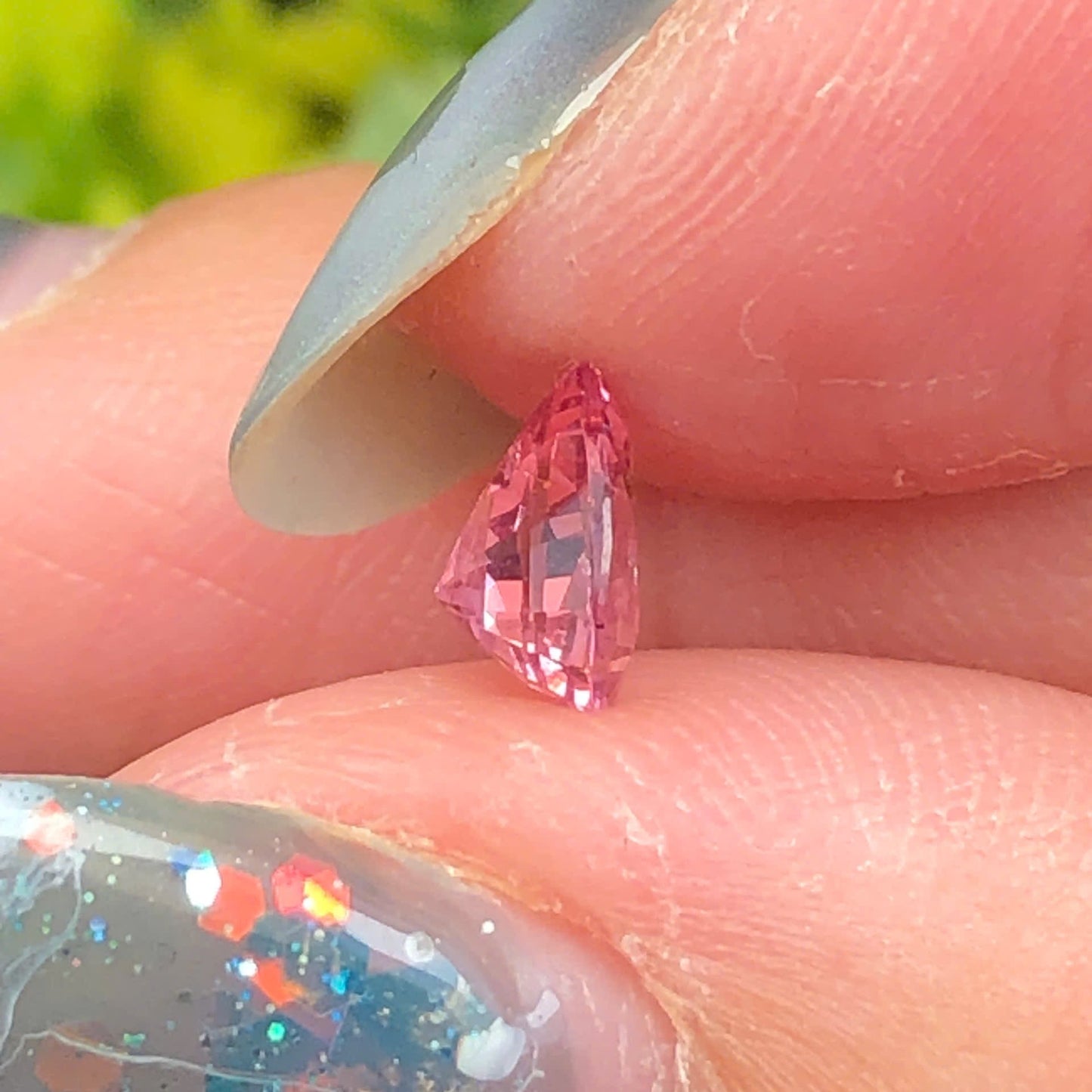 0,56ct Natural Pink Spinel Vietnam. Pear Shape. No Treatment Spinel Luc Yen.
