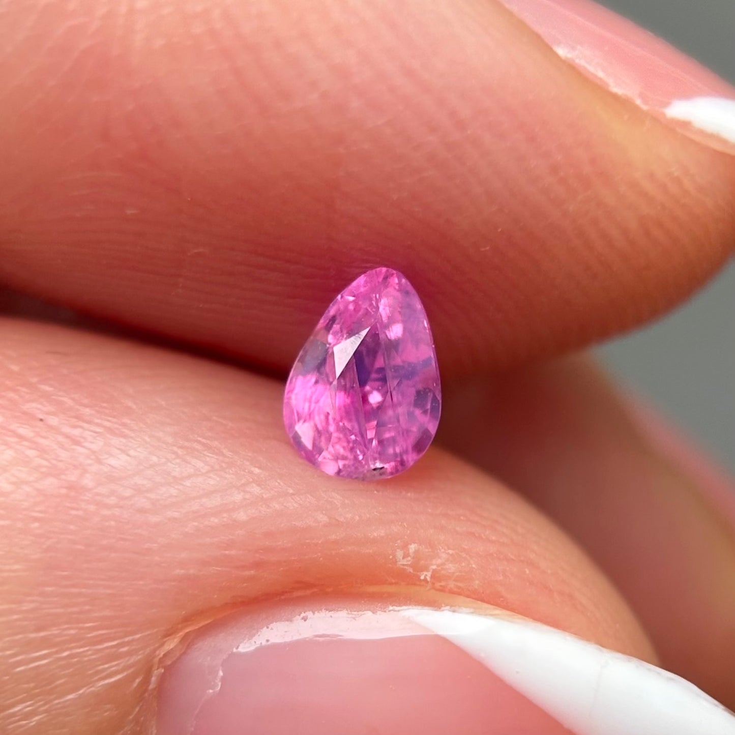 0.45ct Natural Milky Pink Sapphire Vietnam