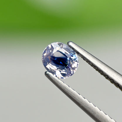 0.53 ct Natural Blue-White Sapphire Vietnam. Cushion Shape.