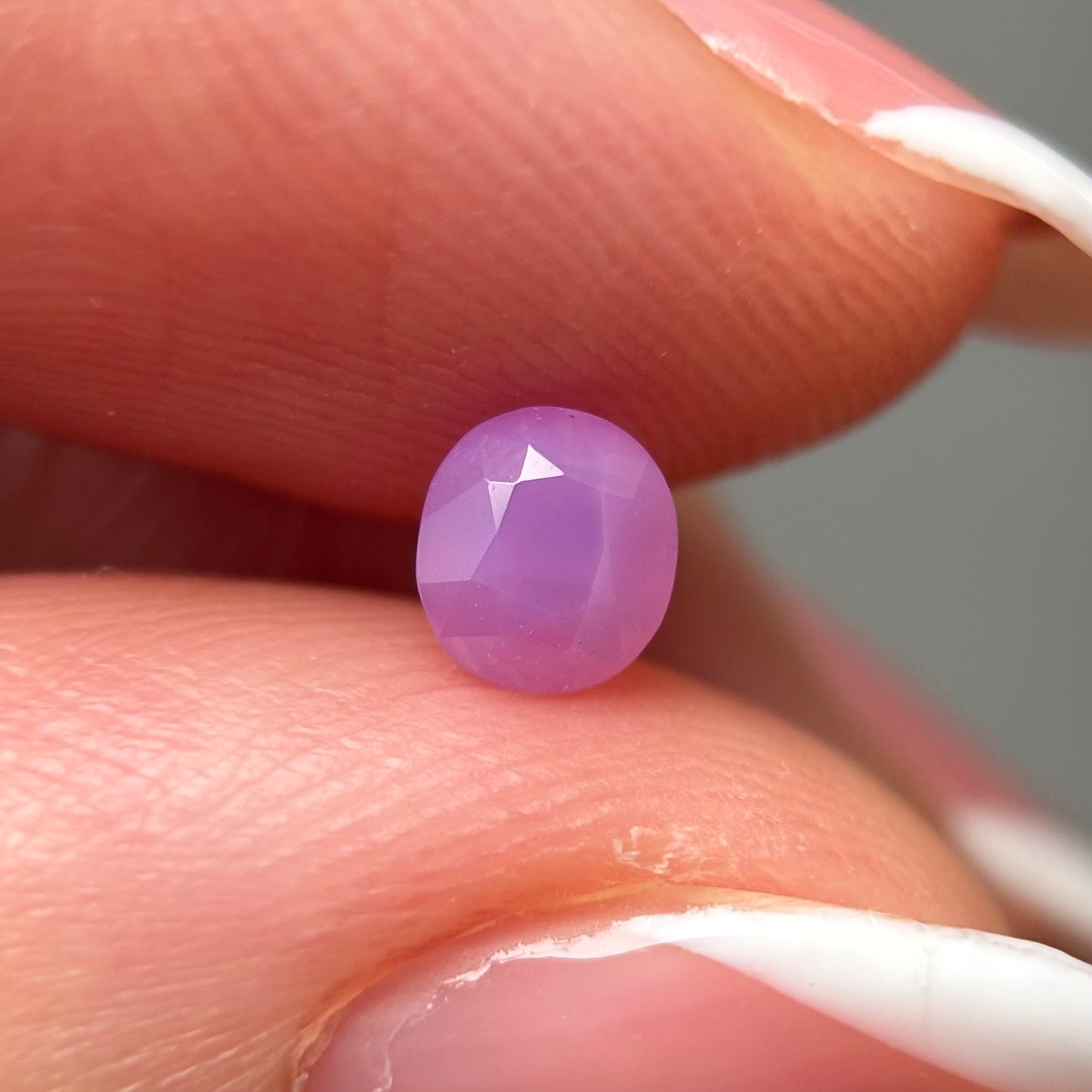 0.58ct Natural Milky Pink Sapphire Vietnam