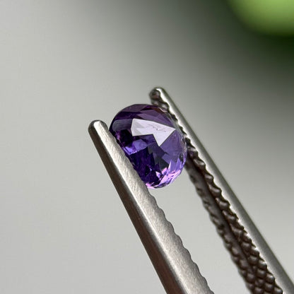 0.63ct Natural Purple Sapphire Vietnam.