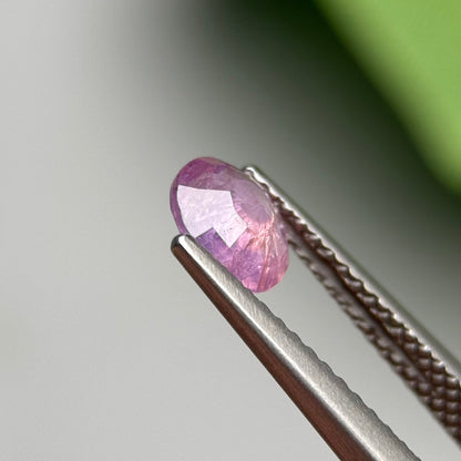 0.92ct Natural Pink Milky Sapphire Vietnam.