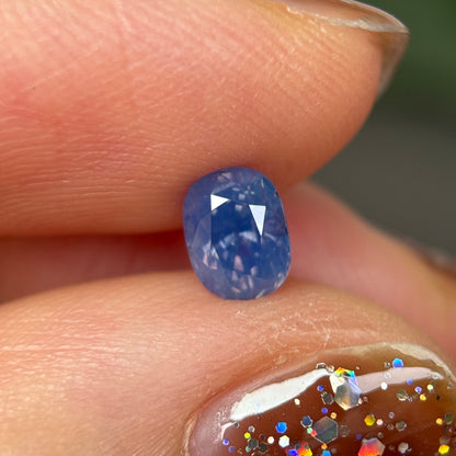 0.83ct Natural Blue Sapphire Vietnam.