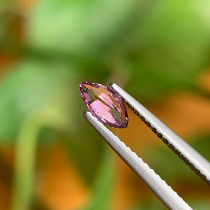 0.39 ct Natural Lite Purple Spinel Vietnam. Marquise Shape. No Treatment