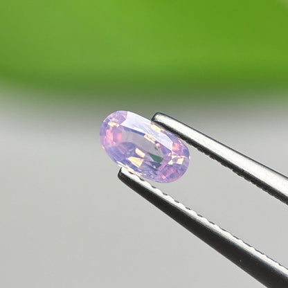 0.45 ct Natural Pink Silky Sapphire Vietnam. Oval Shape