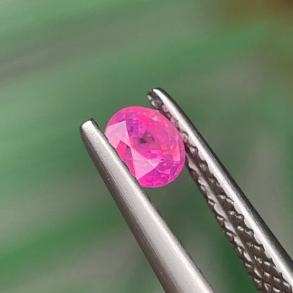 0.43ct Natural Milky Padparadscha Sapphire Vietnam