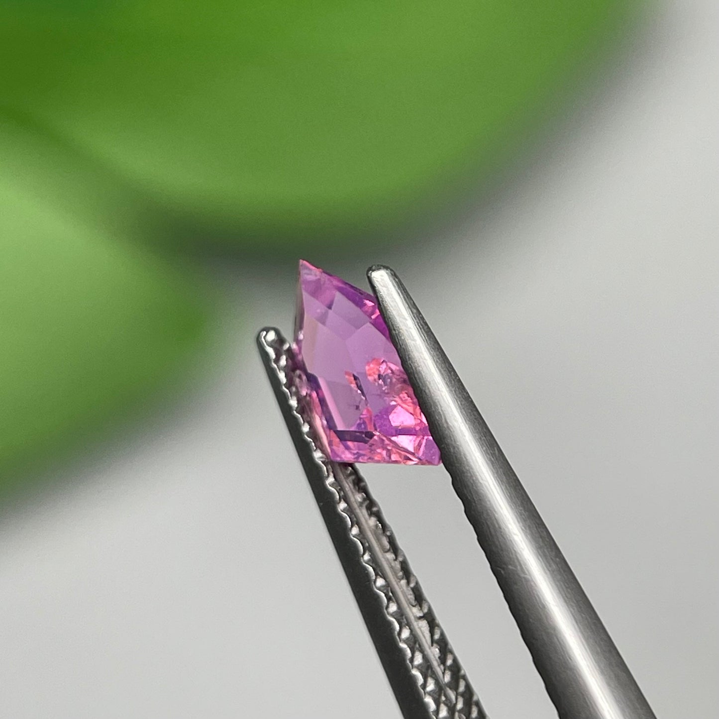 0.82ct Natural Padparadscha Milky Sapphire Vietnam
