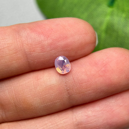 0.66ct Natural Pink Milky Sapphire Viet Nam.