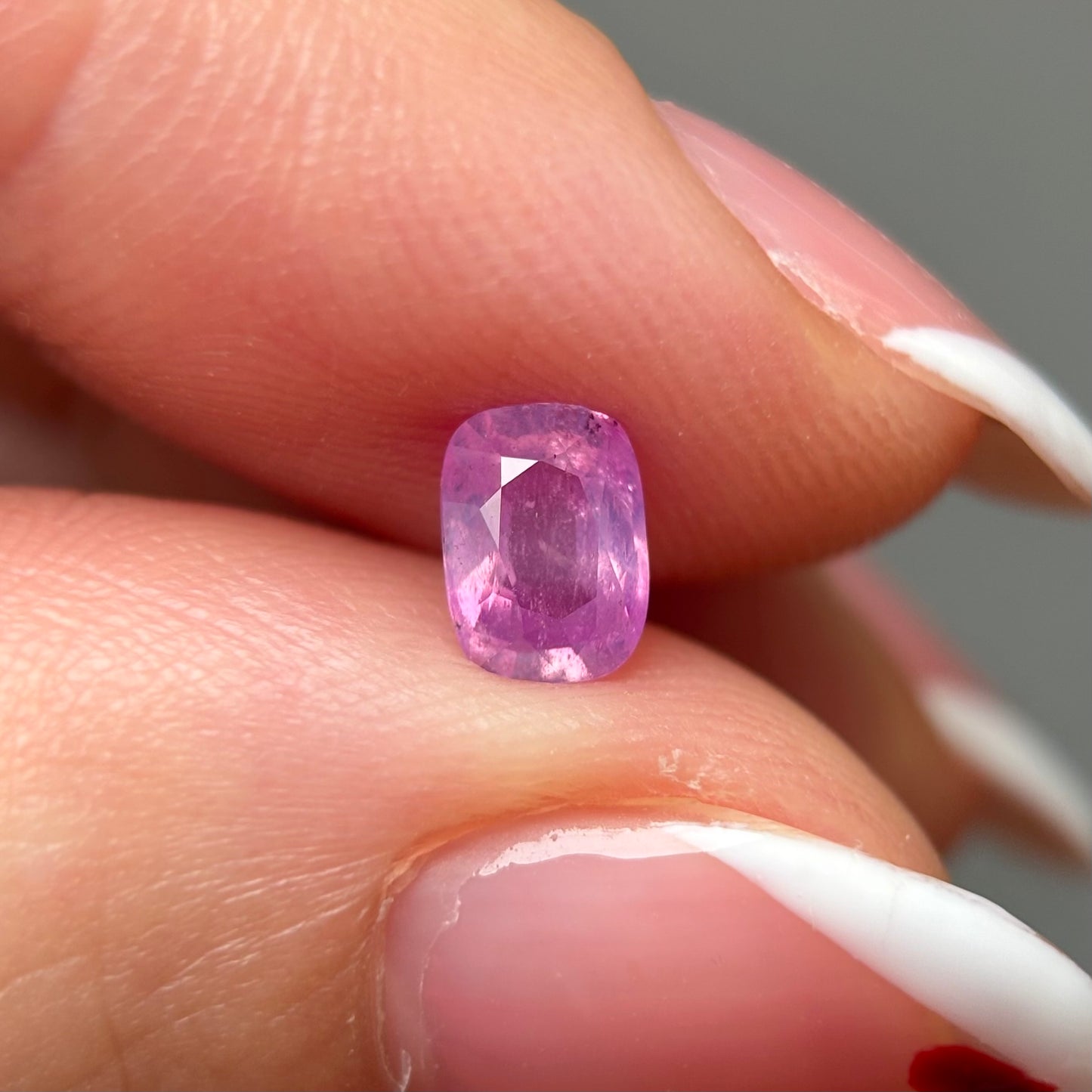 0.70ct Natural Milky Pink Sapphire Vietnam