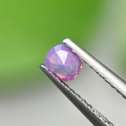 0,29ct Natural Pink Milky Sapphire Vietnam. Cushion Shape. No Treatment Milky Sapphire Luc Yen.