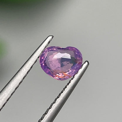 0.52ct Natural Pinkish Purple Milky Sapphire Vietnam