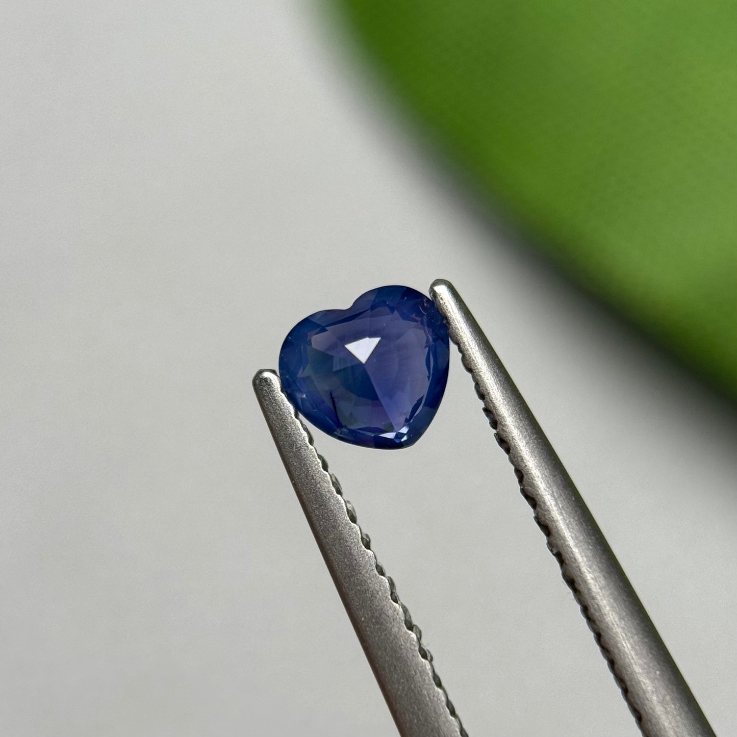 0.45ct Natural Blue Milky Sapphire Viet Nam.