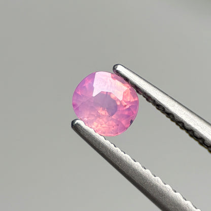 0.46 ct Natural Pink Milky Sapphire Vietnam. Cushion Shape.