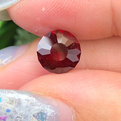 2,22ct Natural Brown-Red Garnet Vietnam. Round Shape. No Treatment Garnet Luc Yen.