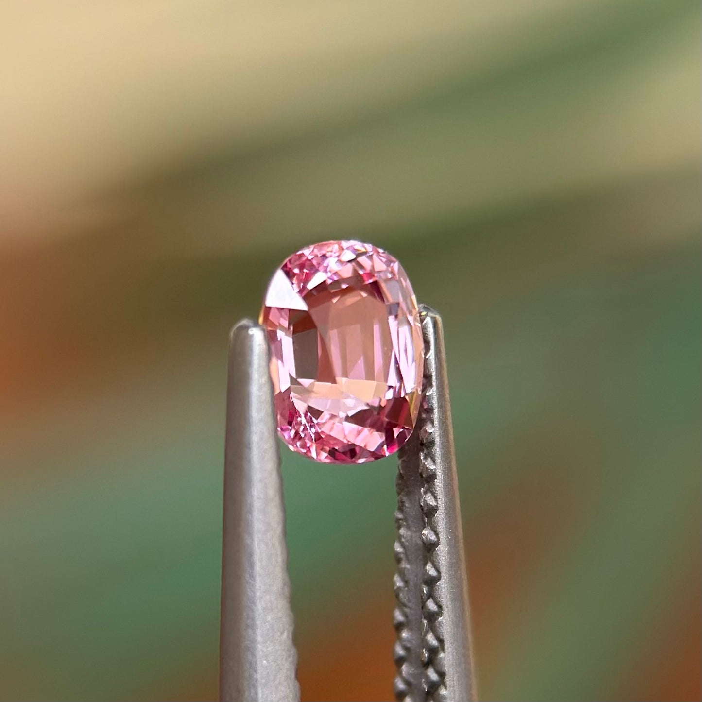 0.61 ct Natural Pink Spinel Vietnam. Cushion Shape. No Treatment.