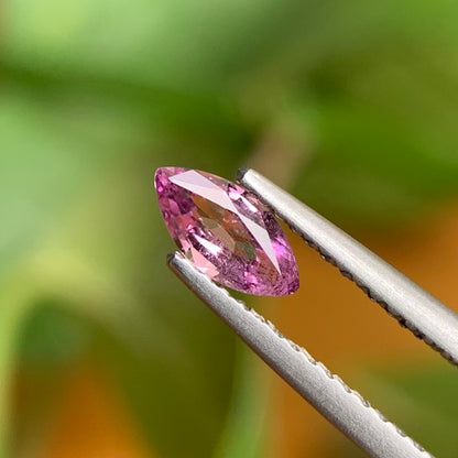 0.39 ct Natural Lite Purple Spinel Vietnam. Marquise Shape. No Treatment