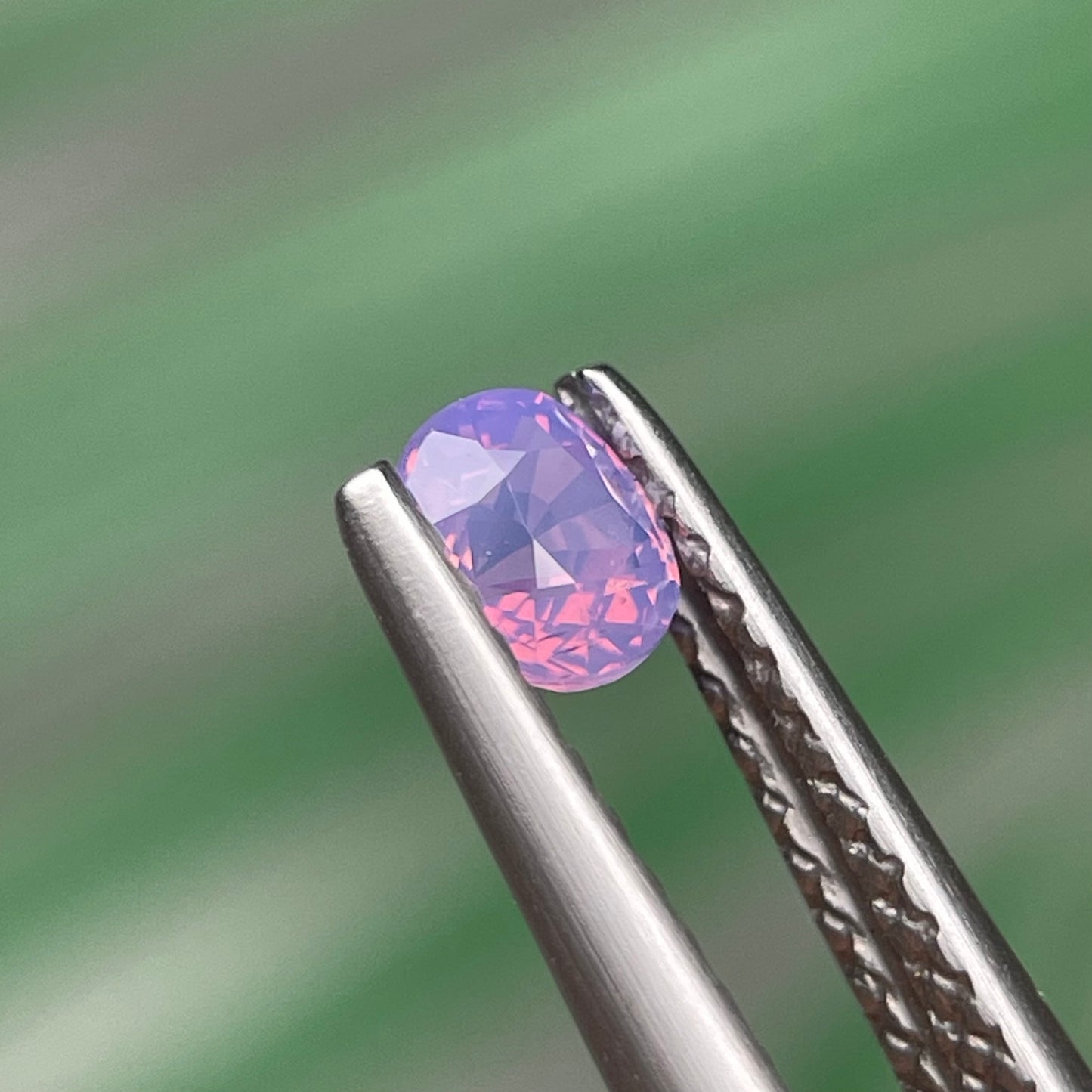 0.33ct Natural Milky Orangish Purple Sapphire Vietnam