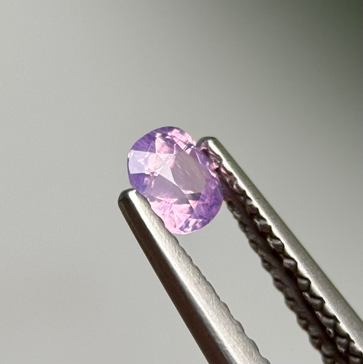 0.32ct Natural Purplish Pink Milky Sapphire Vietnam.