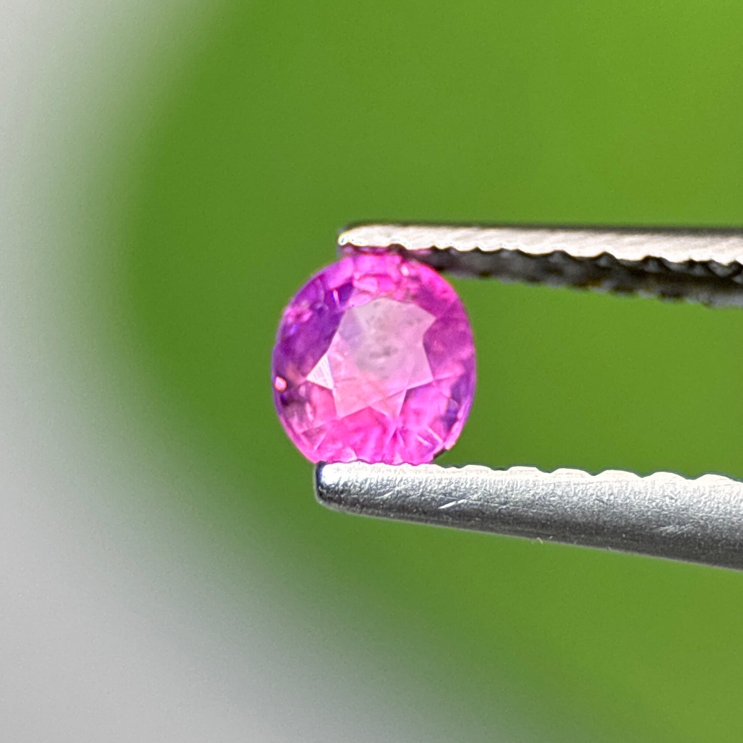 0.39 ct Natural Purple Milky Sapphire Vietnam. Cushion Shape. No Treatment