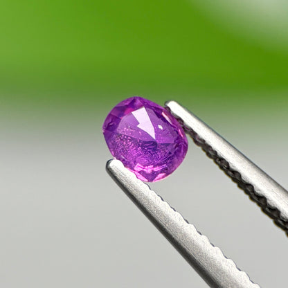 0.28 ct Natural Purple Sapphire Vietnam. Cushion Shape.