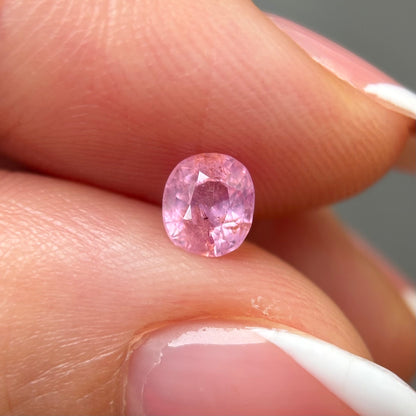 0.70ct Natural Milky Pink Sapphire Vietnam