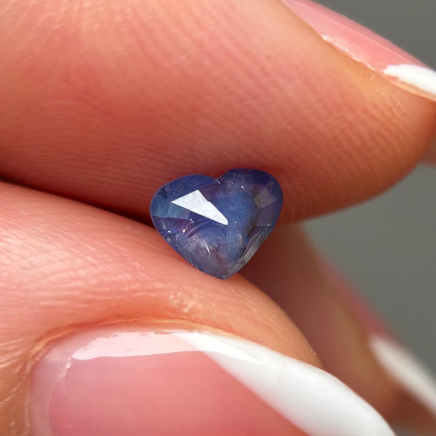 0.50ct Natural Milky Blue Sapphire Vietnam