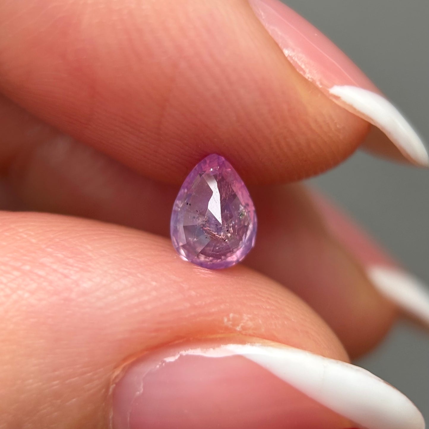 0.61ct Natural Milky Pink Sapphire Vietnam