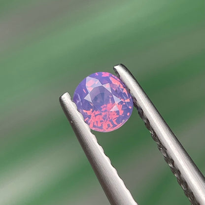 0.33ct Natural Milky Orangish Purple Sapphire Vietnam