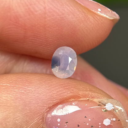 0.45ct Natural White Milky Sapphire Vietnam.