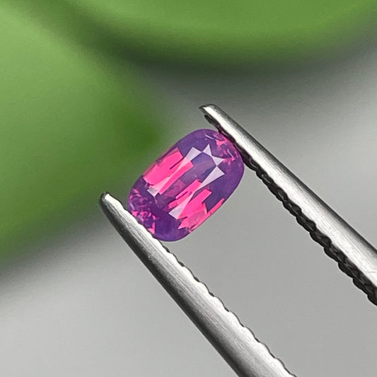 0.39ct Natural Pinkish Purple Milky Sapphire Vietnam