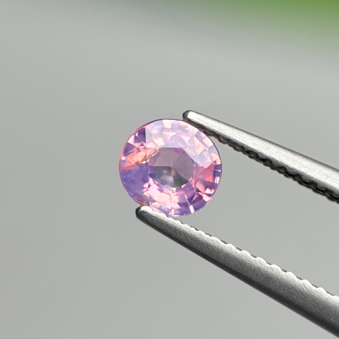 0.61 ct Natural Pink Milky Sapphire Vietnam. Cushion Shape.