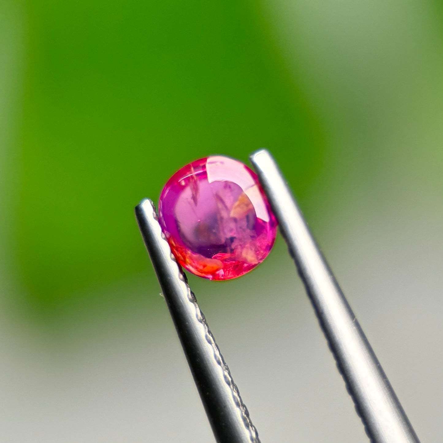 0.42ct Natural Pink Cacbochon Sapphire Viet Nam. No treatment Sapphire Luc Yen.