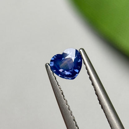 0.45ct Natural Blue Milky Sapphire Viet Nam.