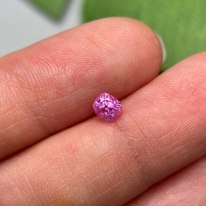 0.51ct Natural Pink Milky Sapphire Vietnam.