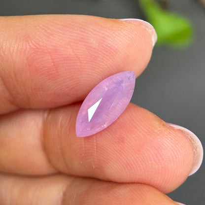 2.63ct Natural Pink Milky Sapphire Vietnam. Marquise Shape. No Treatment.