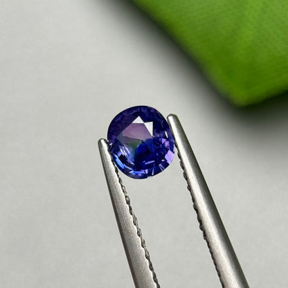 0.55ct Natural Blue Milky Sapphire Vietnam.