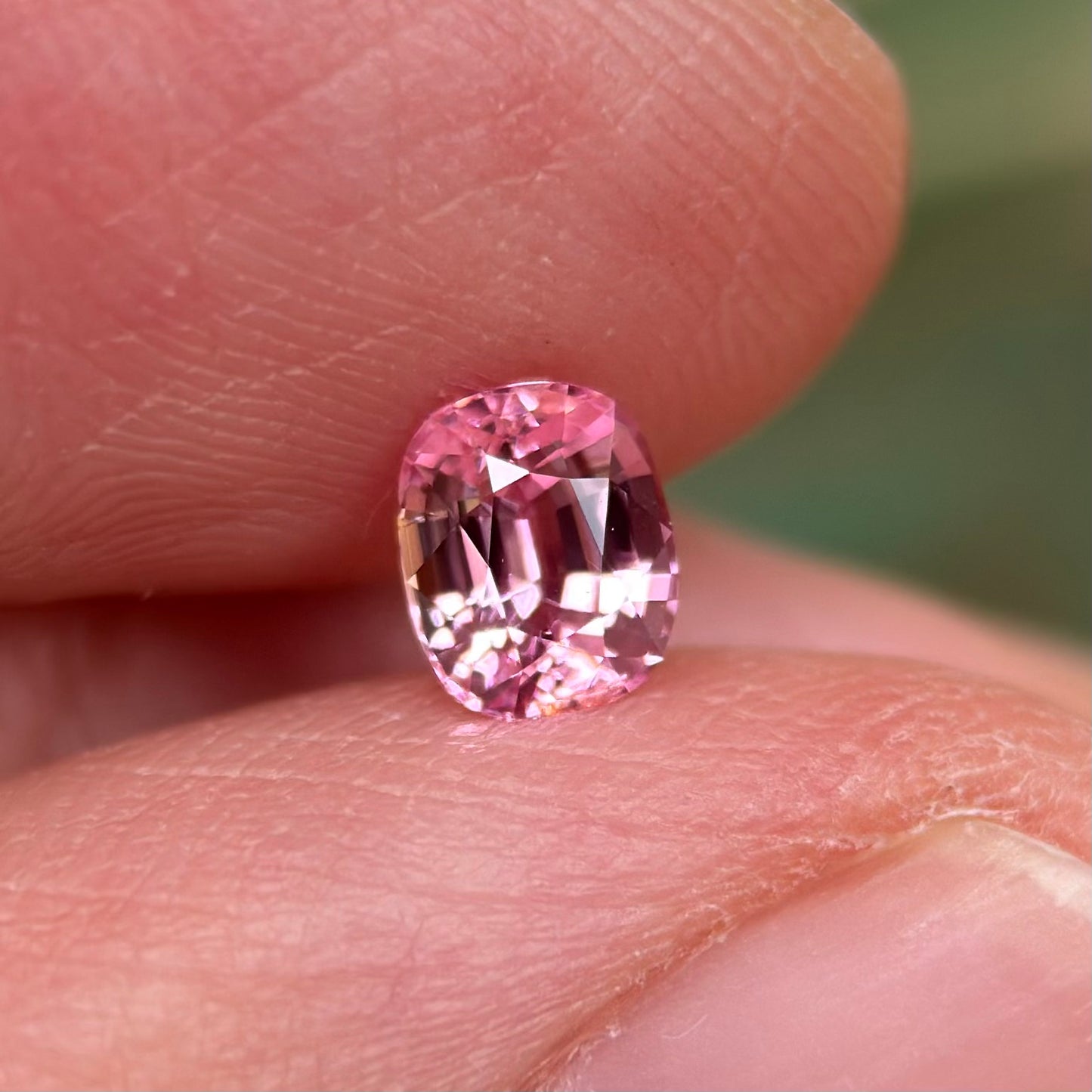 0.61 ct Natural Pink Spinel Vietnam. Cushion Shape. No Treatment.