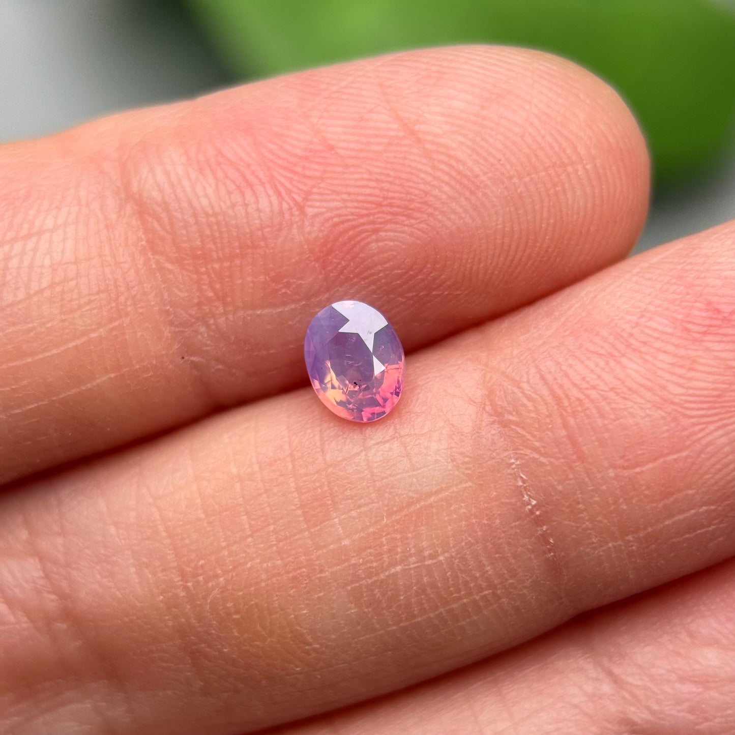 0.55ct Natural Pink Milky Sapphire Vietnam.