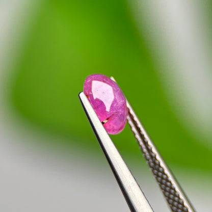1.12ct Natural Pink Cacbochon Sapphire Viet Nam. No treatment.