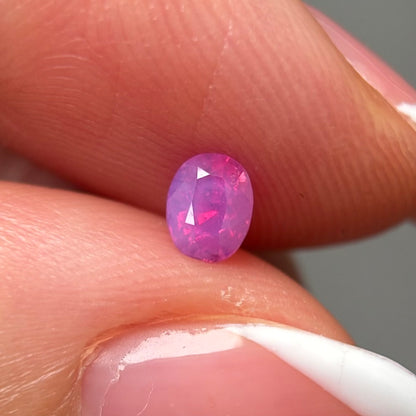 0.40ct Natural Milky Pink Sapphire Vietnam