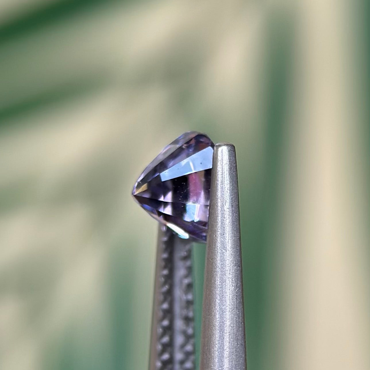0.96 ct Natural Purple Spinel Vietnam. Cushion Shape. No Treatment.