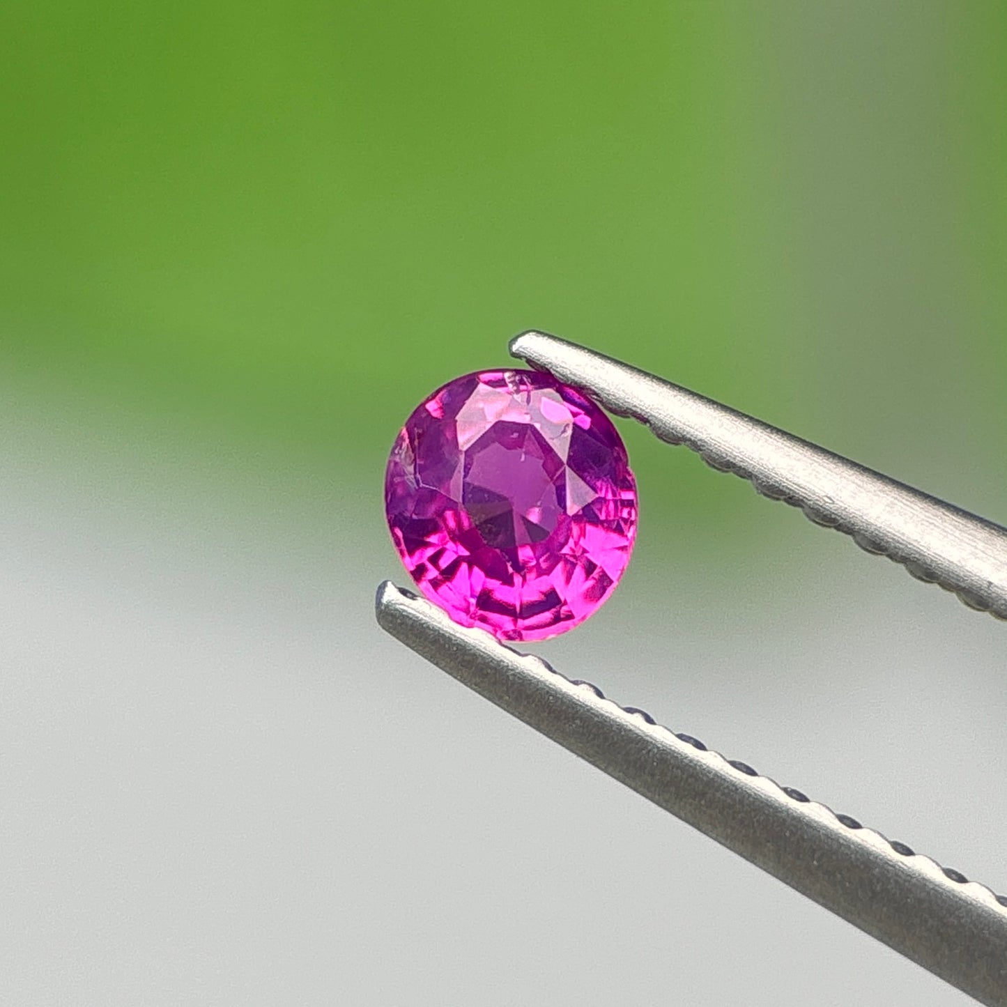 0.27 ct Natural Purple Milky Sapphire Vietnam. Oval Shape. No Treatment.