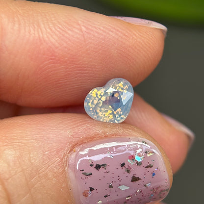 1.30 ct Natural White Milky Sapphire Viet Nam.